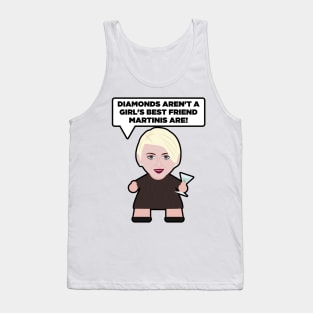 Girls Best Friend - Martinis! Tank Top